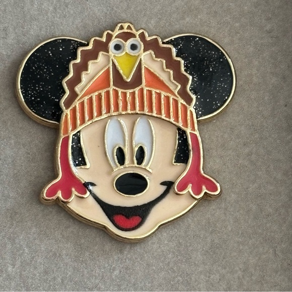 Disney x BaubleBar Mickey Mouse Turkey Day Thanksgiving Earrings - Picture 2 of 2